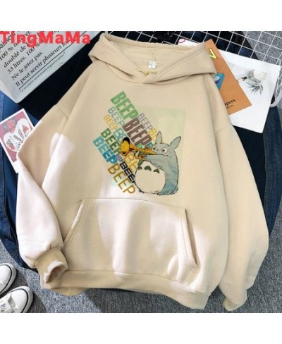 Japanese Anime Anime Hoodies Women Kawaii Unisex Cartoon Japanese Miyazaki Hayao Ponyo on The Cliff Sweatshirts Female $28.00...