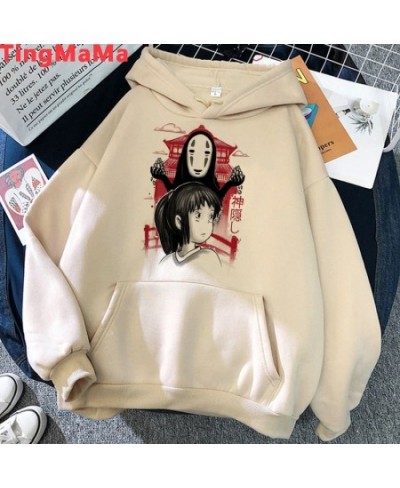 Japanese Anime Anime Hoodies Women Kawaii Unisex Cartoon Japanese Miyazaki Hayao Ponyo on The Cliff Sweatshirts Female $28.00...