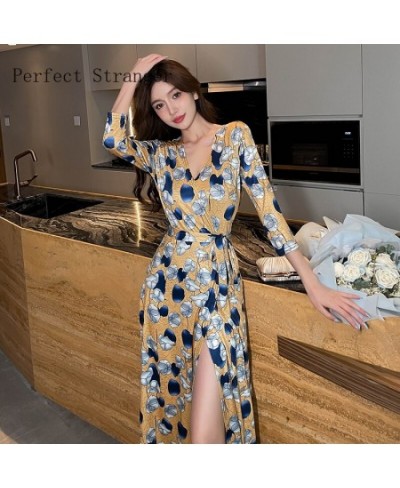 2022 Summer Sexy Women Dress Long Bodycon Evening Female Flower Print Party Beach Women Jag Dresses Casual Vestido $37.29 - D...