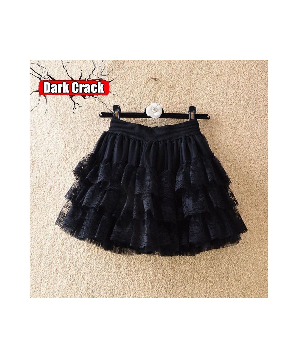 Harajuku Y2k Sweet Lace Cake Skirt Pumpkin Lolita Autumn Skirt Winter JK Yarn Shorts Japanese Kawaii Ruffles Lantern Shorts $...