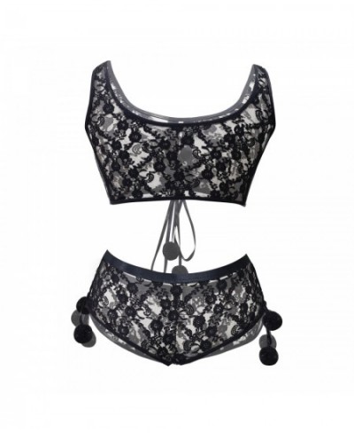 Sexy lingerie for womens set Adjustable Drawstring Underwear women underwear push up brasexy lace flowers Two-Piece Set $33.0...