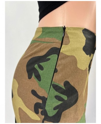 2023 New Fashion Women's Camouflage Irregular Skirt $36.50 - Skirts