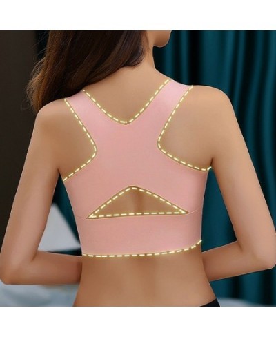 Women Bra Posture Corrector Seamless Push Up Shockproof Sports Support Fitness Vest Underwear Adjustment Back Bra 2022 New $1...