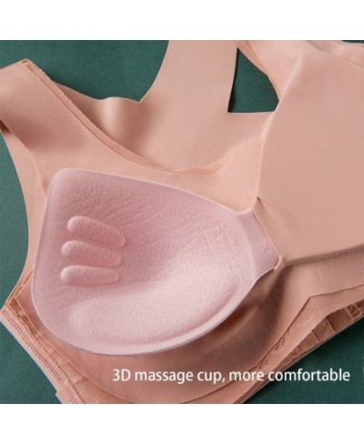 Women Bra Posture Corrector Seamless Push Up Shockproof Sports Support Fitness Vest Underwear Adjustment Back Bra 2022 New $1...