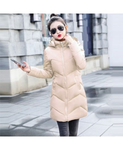 Plus size 7XL jackets women coats winter solid thick parkas woman clothing hooded zipper warm overcoats female clothes $68.18...