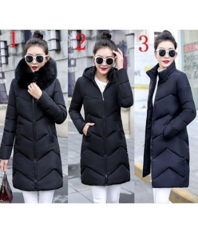 Plus size 7XL jackets women coats winter solid thick parkas woman clothing hooded zipper warm overcoats female clothes $68.18...