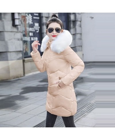 Plus size 7XL jackets women coats winter solid thick parkas woman clothing hooded zipper warm overcoats female clothes $68.18...