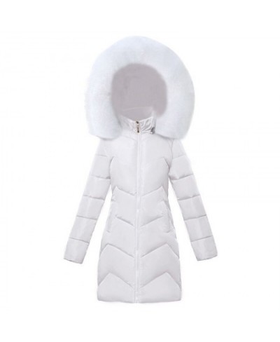 Plus size 7XL jackets women coats winter solid thick parkas woman clothing hooded zipper warm overcoats female clothes $68.18...