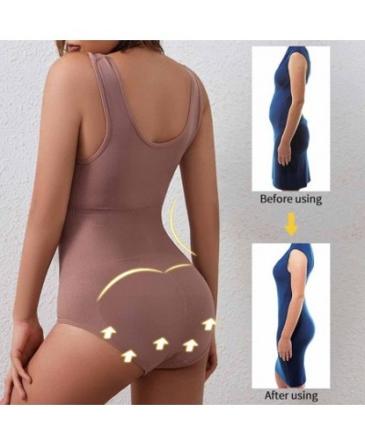 Women's Tummy Tuck Pants Color Slimming Bodysuit Waist Underwear Panties Triangle One-piece Modeling Briefs Shaping T G1G7 $2...