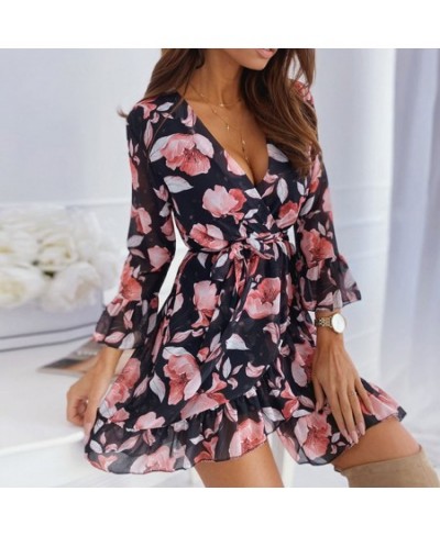 Women Summer Sexy Floral Print Maxi Dress 2023 New Beach Dress Women Evening Party Dress Plus Size XXXL Female $42.68 - Dresses