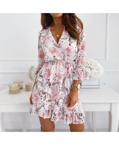 Women Summer Sexy Floral Print Maxi Dress 2023 New Beach Dress Women Evening Party Dress Plus Size XXXL Female $42.68 - Dresses