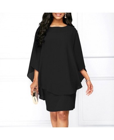 Solid Color O-Neck Women Mini Dress 2023 Summer Style Casual Loose Plus Size Dresses Vestidos Casual Beach Dress $28.41 - Dre...