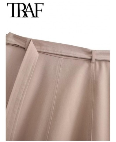 Cargo Skirts 2023 Summer Women Fashion New With Belt Skirts Female Streetwear Vintage Casual High Waist A Line Skirts Y2k $40...