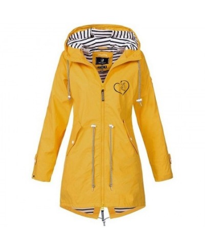 Women Jacket Coat Outdoor Hiking Clothes Waterproof Windproof Transition Raincoat Woman Hooded Top Clothes Female Fashion $38...