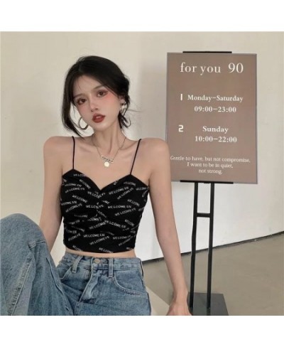 Girl Summer Camisole Camis Short Sexy Ice Tank Top Top Female Crop Top 2022 Underwear Women Silk $19.70 - Underwear