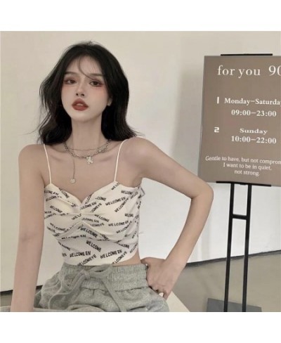 Girl Summer Camisole Camis Short Sexy Ice Tank Top Top Female Crop Top 2022 Underwear Women Silk $19.70 - Underwear