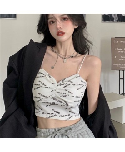 Girl Summer Camisole Camis Short Sexy Ice Tank Top Top Female Crop Top 2022 Underwear Women Silk $19.70 - Underwear