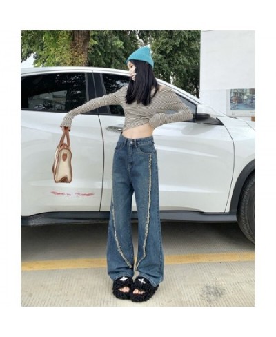 Pant Jeans Women Streetwear Y2k Vintage Clothes Jeans Woman High Waist Women's Pants Female Clothing Korean Fashion Baggy $48...