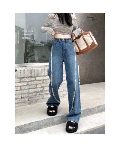 Pant Jeans Women Streetwear Y2k Vintage Clothes Jeans Woman High Waist Women's Pants Female Clothing Korean Fashion Baggy $48...