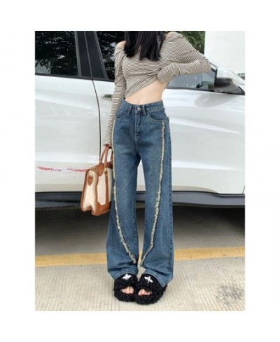 Pant Jeans Women Streetwear Y2k Vintage Clothes Jeans Woman High Waist Women's Pants Female Clothing Korean Fashion Baggy $48...