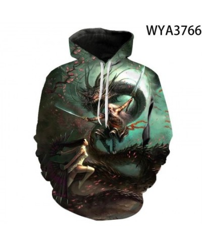 China Dragon 3D Print Hoodies Men Women Children Streetwear Sweatshirts Long Sleeve Tops Boy Girl Kids Cool Pullover $33.60 -...