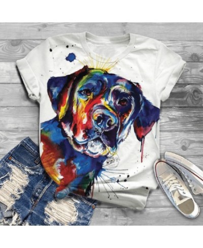 3D Animal Dog Printed O-Neck T Shirt Women Size Women Tshirt Tee Shirt Femme Short Sleeve Tops Tee T-Shirt Summer Tops $19.10...