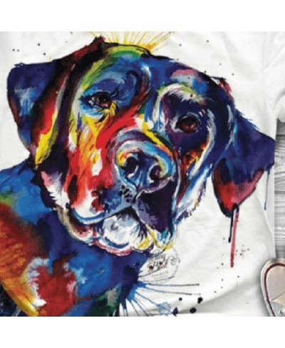 3D Animal Dog Printed O-Neck T Shirt Women Size Women Tshirt Tee Shirt Femme Short Sleeve Tops Tee T-Shirt Summer Tops $19.10...