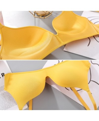 Sexy Bras Breathable Thin Bras Female's Bra Breathable Gathered Lingerie Women Seamless Bra Girls Students No Wire Push Up $1...