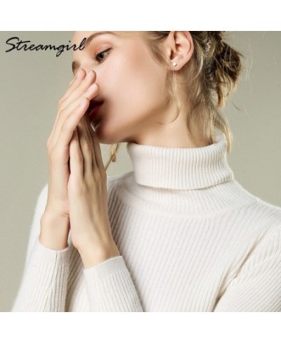 Turtleneck Women Cashmere Sweater Women Winter Sweaters Ladies Warm Winter Woman Sweater Knitting Pullovers Female Sweater 20...