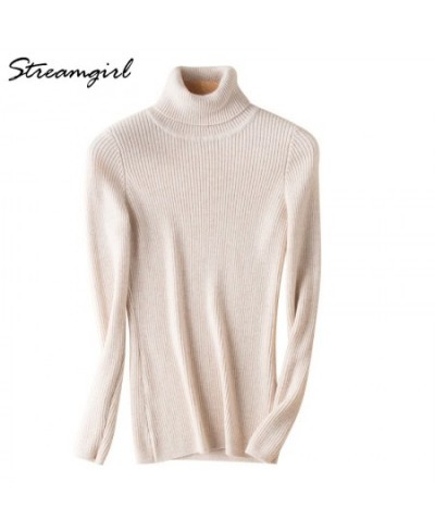 Turtleneck Women Cashmere Sweater Women Winter Sweaters Ladies Warm Winter Woman Sweater Knitting Pullovers Female Sweater 20...