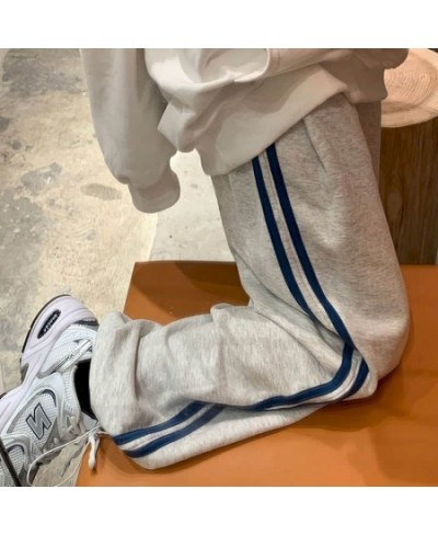 2022 Spring/Summer Sweatpants Korean Style Clothing Chic Casual Sports Straight Trousers Men Women Loose Hip Hop Pant $37.83 ...