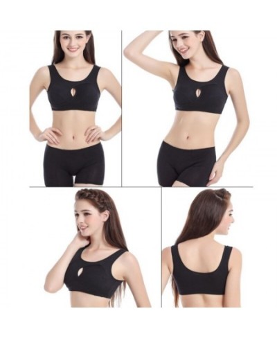 Seamless Steel Ring Sports Underwear Female Breathable Bra Fitness Yoga Vest Sleep Bra $20.41 - Underwear