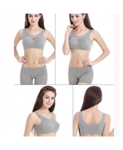 Seamless Steel Ring Sports Underwear Female Breathable Bra Fitness Yoga Vest Sleep Bra $20.41 - Underwear