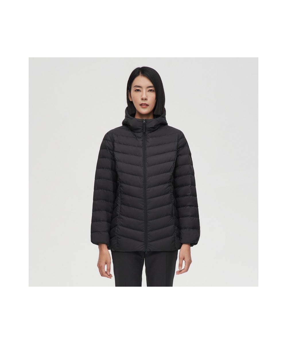 2023 new winter down jacket for women hooded coat thin light warm jacket B10131014B $107.68 - Jackets & Coats