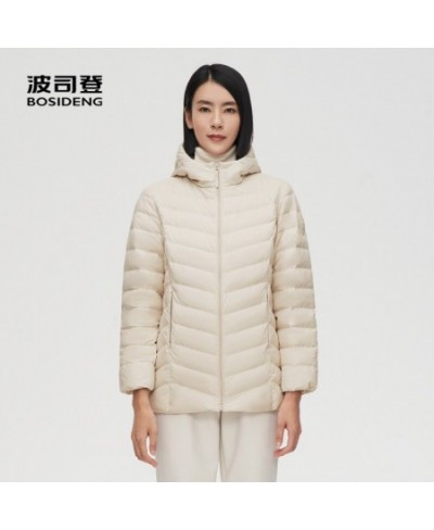 2023 new winter down jacket for women hooded coat thin light warm jacket B10131014B $107.68 - Jackets & Coats