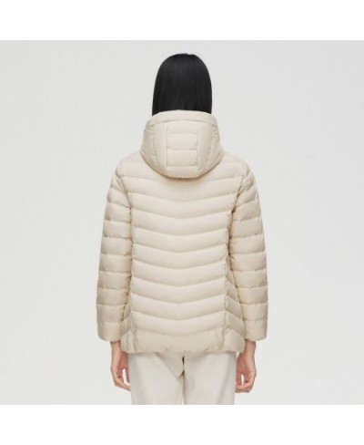 2023 new winter down jacket for women hooded coat thin light warm jacket B10131014B $107.68 - Jackets & Coats