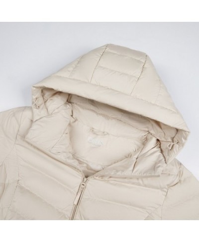 2023 new winter down jacket for women hooded coat thin light warm jacket B10131014B $107.68 - Jackets & Coats