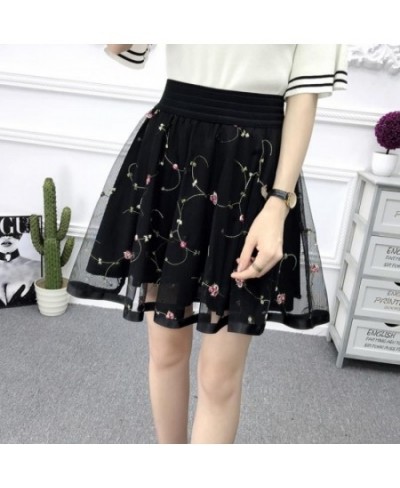 Elegant Cute Women's A Line Mesh Mini Skirts Elastic Tulle Pleated Skirt Sweet Skirt Prom Cosplay Lolita Princess Petticoat $...