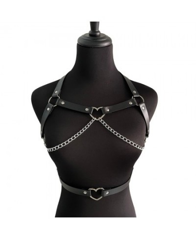 Fashion Women Sexy Underwear Harness Bra Sword Belt Suspenders Leather Lingerie for Sex Body Harness Gothic Fetish Clothing $...