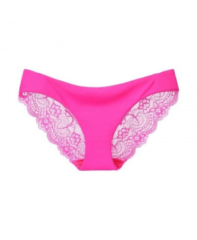 2pcs Sexy Women's Panties Seamless Lingerie Transparent Lace Bikini Briefs Plus size Lady Girl Underwear Intimates $15.14 - U...