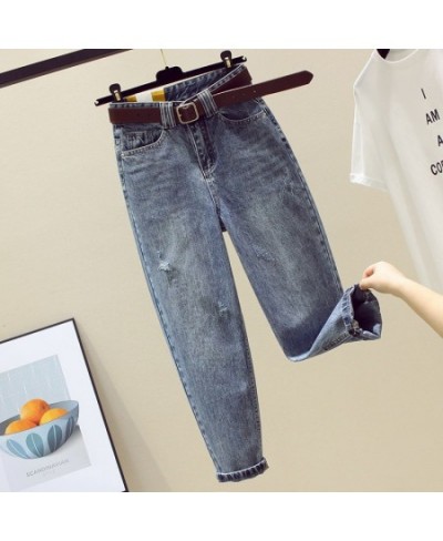 Py1035 2023 spring summer autumn new women fashion casual Denim Pants woman female OL baggy jeans women high waisted jeans $3...