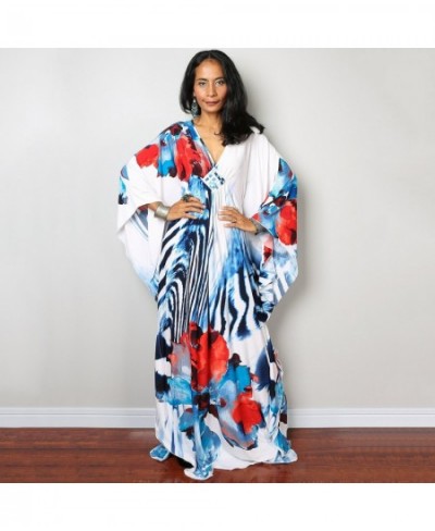 2022 Boho Printed Short Sleeves One Size Kaftan Casual V-neck Summer Maxi Dress Woman Clothes Beach Wear Swim Suit Cover Up $...