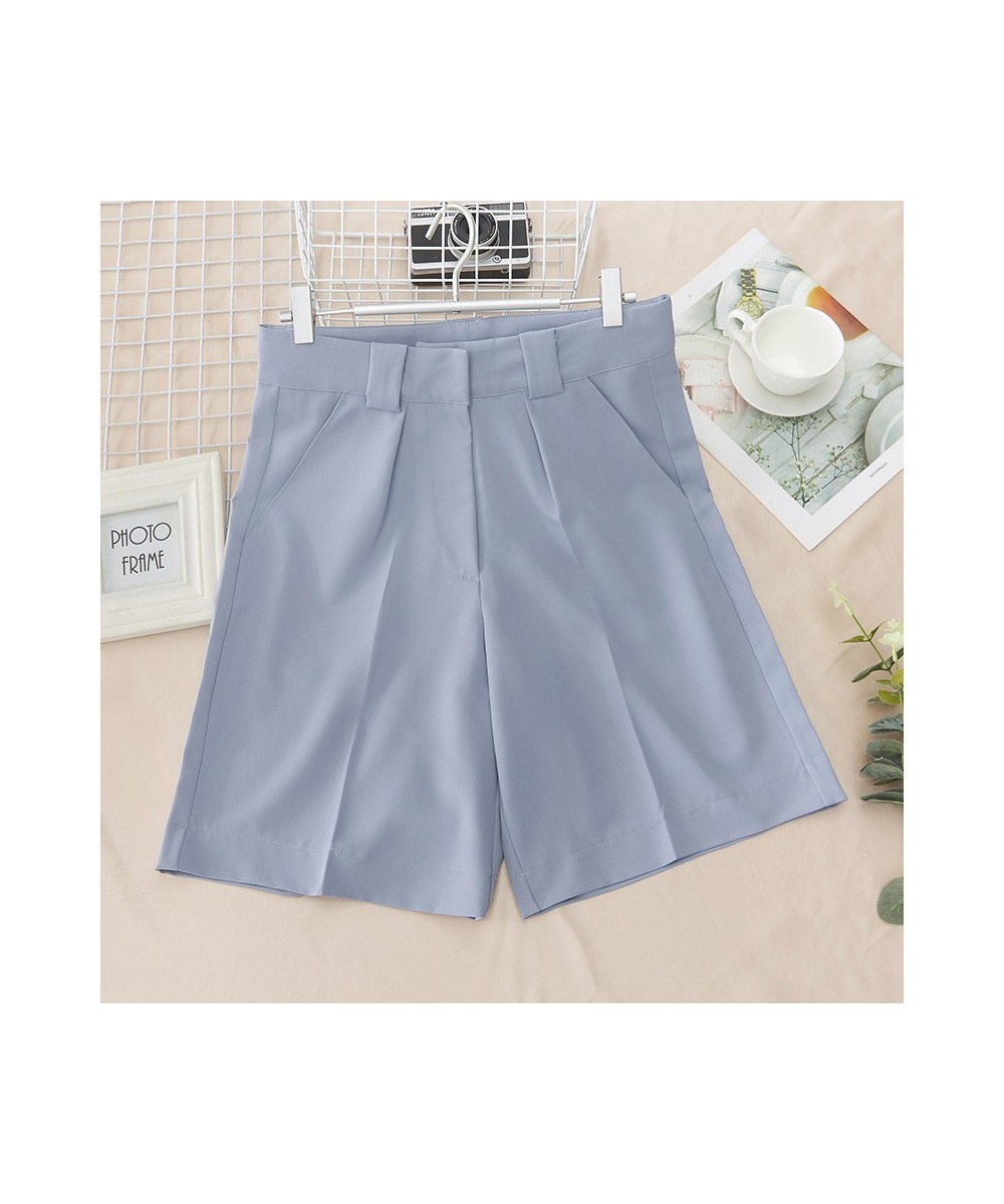 Women's Summer Shorts 2023 Wide Leg Casual High Waisted Office Long Oversize Shorts White Loose Knee-length Shorts for Women ...