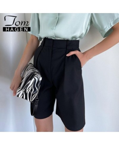 Women's Summer Shorts 2023 Wide Leg Casual High Waisted Office Long Oversize Shorts White Loose Knee-length Shorts for Women ...