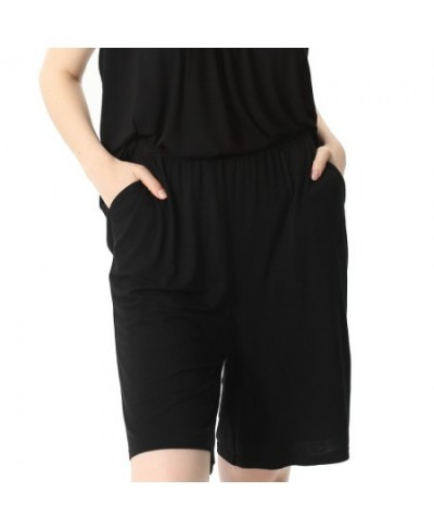 Women's Amoi sweat-absorbent plus size casual loose elastic cotton shorts home pants home pajama pants women 7XL 6XL $29.27 -...