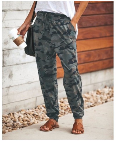 2023 new Camouflage Printed Harem Trousers Long Pants Autumn Fashion Pants Summer Women Fashion Loose Casual Pants XS-5XL $28...