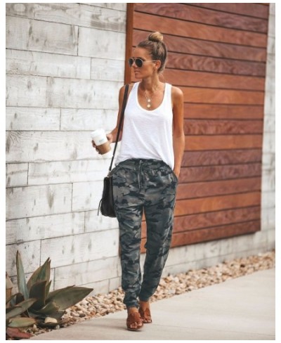 2023 new Camouflage Printed Harem Trousers Long Pants Autumn Fashion Pants Summer Women Fashion Loose Casual Pants XS-5XL $28...