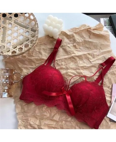 Korean Bras for Women Push Up Female White Bralette Wire Free Beauty Back Sexy Lingerie Underwear Brassiere Sutian Feminino $...