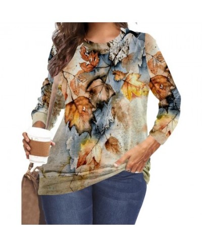 Oversized Autumn Clothes 2023 Women Vintage Floral Print T Shirt Long Sleeve Tops Plus Size 6XL Casual O-Neck Cotton Female $...