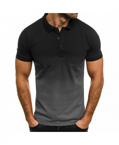 Polo Shirt Men Shirts 2022 Plus Size Men's Men's Shorts Sleeve T-shirts Man Social Male Shirt Collar T-shirt Polo for Men $32...